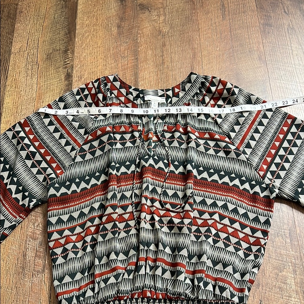 Geometric Patterned Dress - Picture 5 of 7